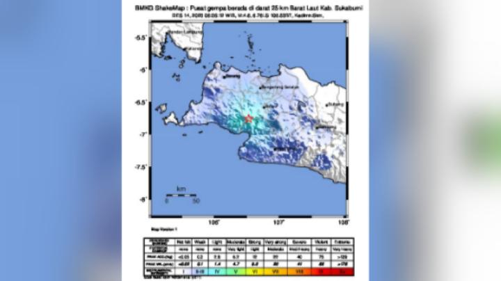 BMKG: Gempa susulan sedang aktif di Kabupaten Bogor